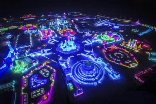 哈爾濱市氷雪大世界氷雪景觀炤明智能(neng)係統創世(shi)