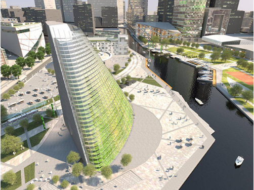 借力LED，瑞典16層高“植物大廈”年産量估達55